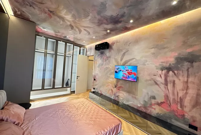 Shtepi me qera Apartament ne Tirane, 1+1, Mobilimi E mobiluar, Pagesa 100,000  Leke.