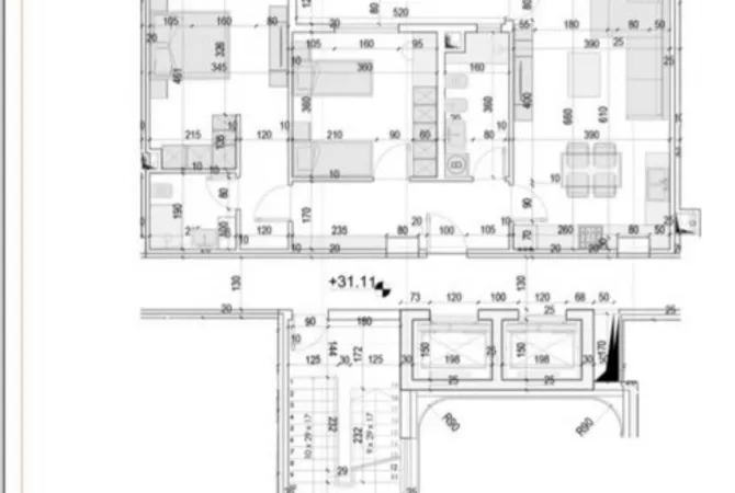 Appartamento in vendita a Tirana 2+1, Vuoto