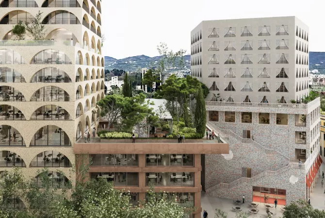 Shitet ambient zyre tek Book Building