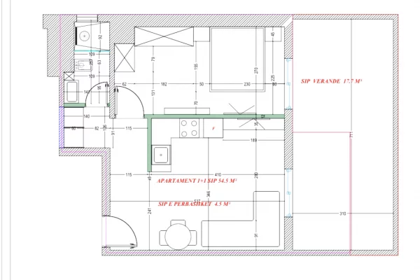 Casa in vendita 1+1 a Tirana - 190,000 Euro