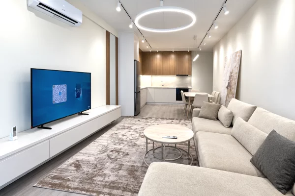Shtepi me qera Apartament ne Tirane, 2+1, Mobilimi E mobiluar, Pagesa 100,000  Leke.