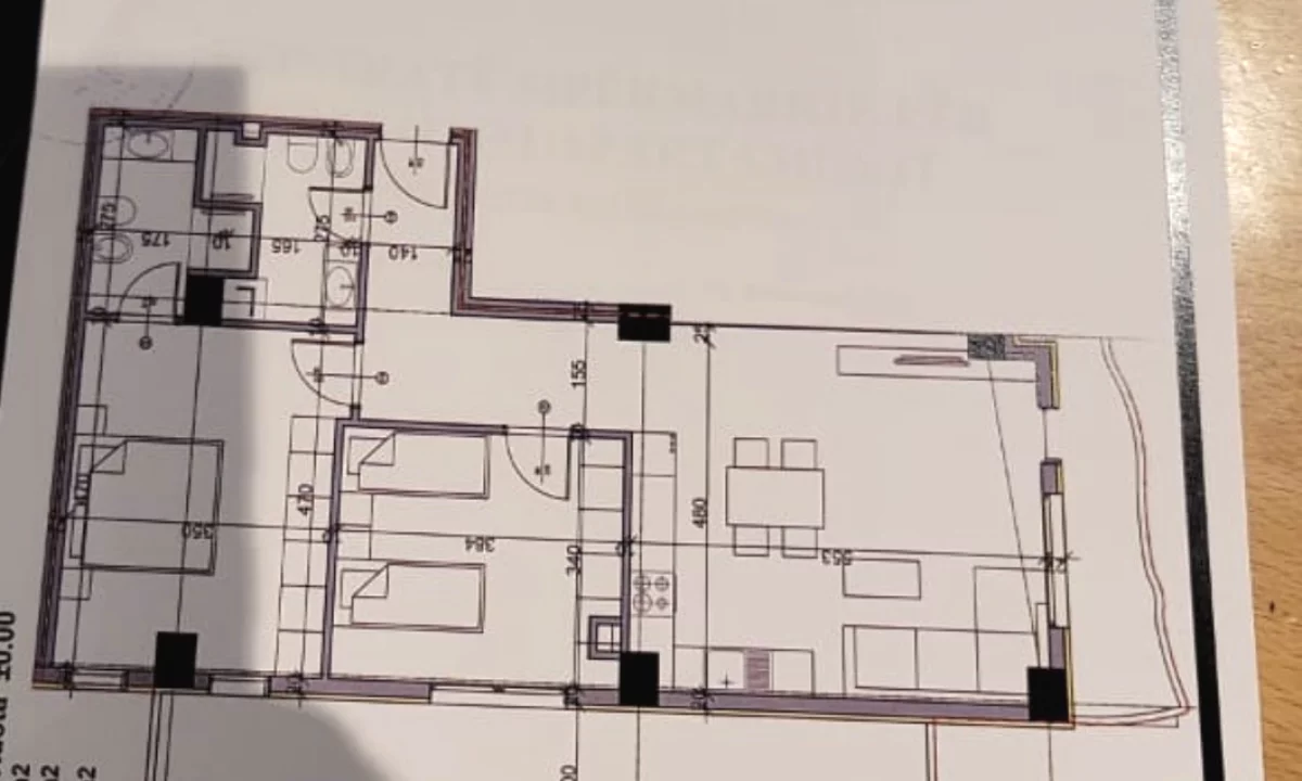 Shtepi ne shitje Apartament ne Tirane, 2+1, Mobilimi Bosh, pa mobiluar, Pagesa 160,680  Euro.