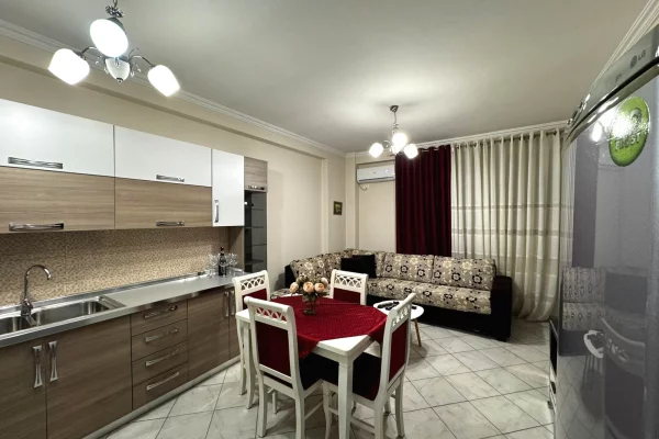 Shtepi me qera Apartament ne Tirane, 1+1, Mobilimi E mobiluar, Pagesa 40,000  Leke.