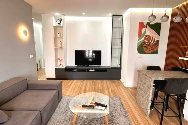 Shtepi me qera Apartament ne Tirane, 1+1, Mobilimi E mobiluar, Pagesa 700  Euro.