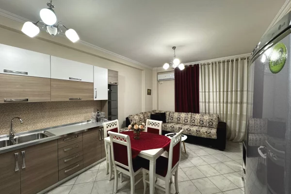 Shtepi me qera Apartament ne Tirane, 1+1, Mobilimi E mobiluar, Pagesa 40,000  Leke.