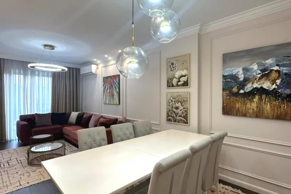 Shtepi me qera Apartament ne Tirane, 2+1, Mobilimi E mobiluar, Pagesa 1,300  Euro.