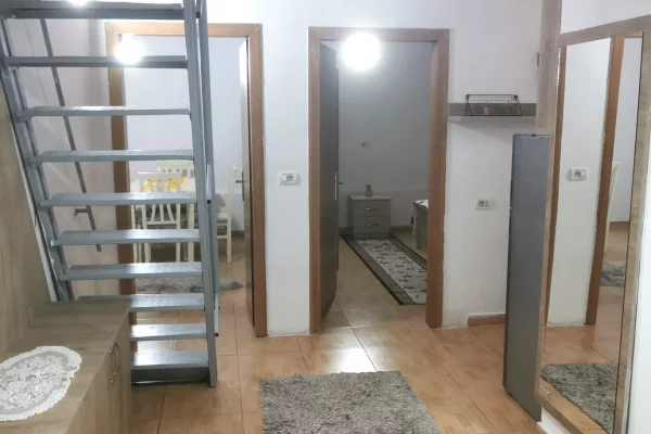 Shtepi me qera Apartament ne Tirane, 1+1, Mobilimi E mobiluar, Pagesa 55,000  Leke.