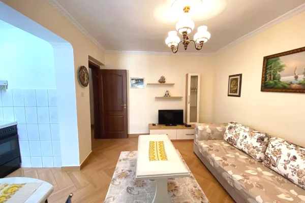 Shtepi me qera Apartament ne Tirane, 1+1, Mobilimi E mobiluar, Pagesa 55,000  Leke.