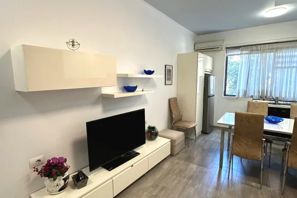 Shtepi me qera Apartament ne Tirane, 1+1, Mobilimi E mobiluar, Pagesa 50,000  Leke.
