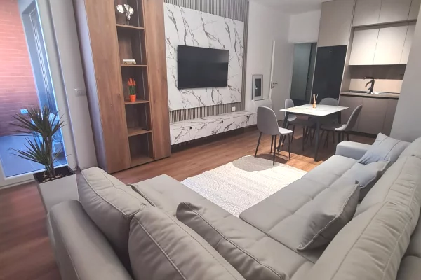 Shtepi me qera Apartament ne Tirane, 1+1, Mobilimi E mobiluar, Pagesa 70,000  Leke.