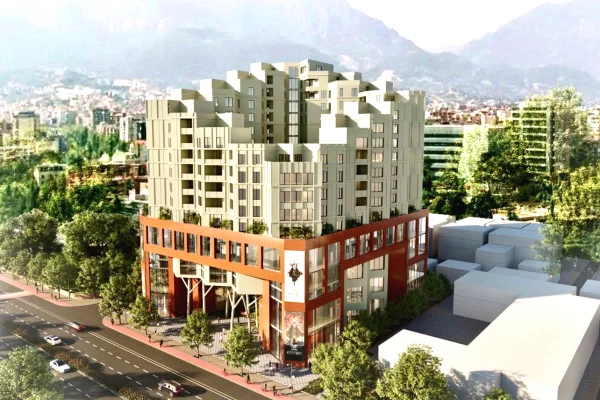  Apartament 2+1+2 tek Rezidenca Polifunksionale “Colonnade”, Rr.Dritan Hoxha 214,000 Euro