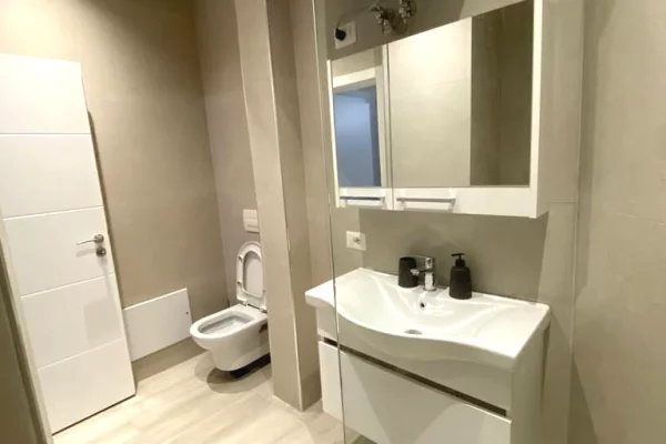 Shtepi me qera Apartament ne Tirane, 1+1, Mobilimi E mobiluar, Pagesa 550  Euro.