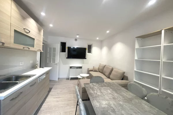 Shtepi me qera Apartament ne Tirane, 1+1, Mobilimi E mobiluar, Pagesa 50,000  Leke.