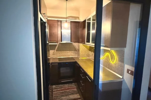 Shtepi me qera Apartament ne Tirane, 1+1, Mobilimi E mobiluar, Pagesa 600  Euro.