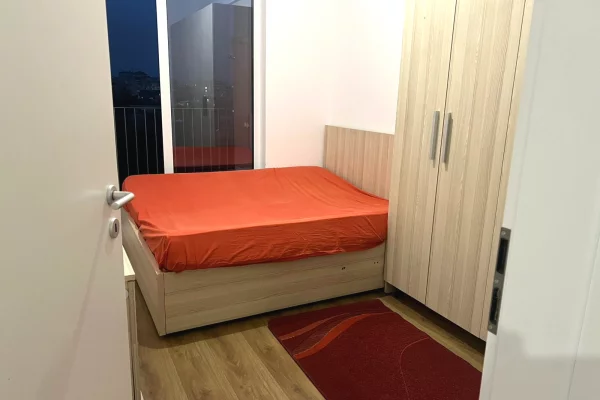 Shtepi me qera Apartament ne Tirane, 1+1, Mobilimi E mobiluar, Pagesa 40,000  Leke.