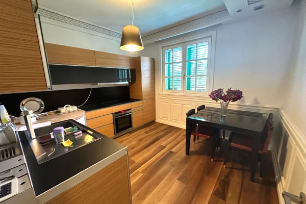 Shtepi me qera Apartament ne Tirane, 1+1, Mobilimi E mobiluar, Pagesa 600  Euro.