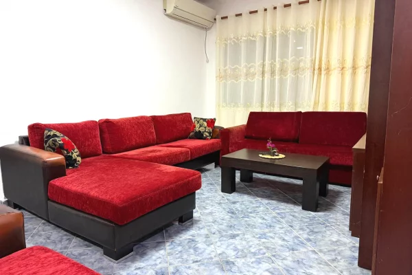 🏢Fresk,prane Deges se Thesarit jepet me qera apartament 2+1+2 i mobiluar. 40,000 Leke   