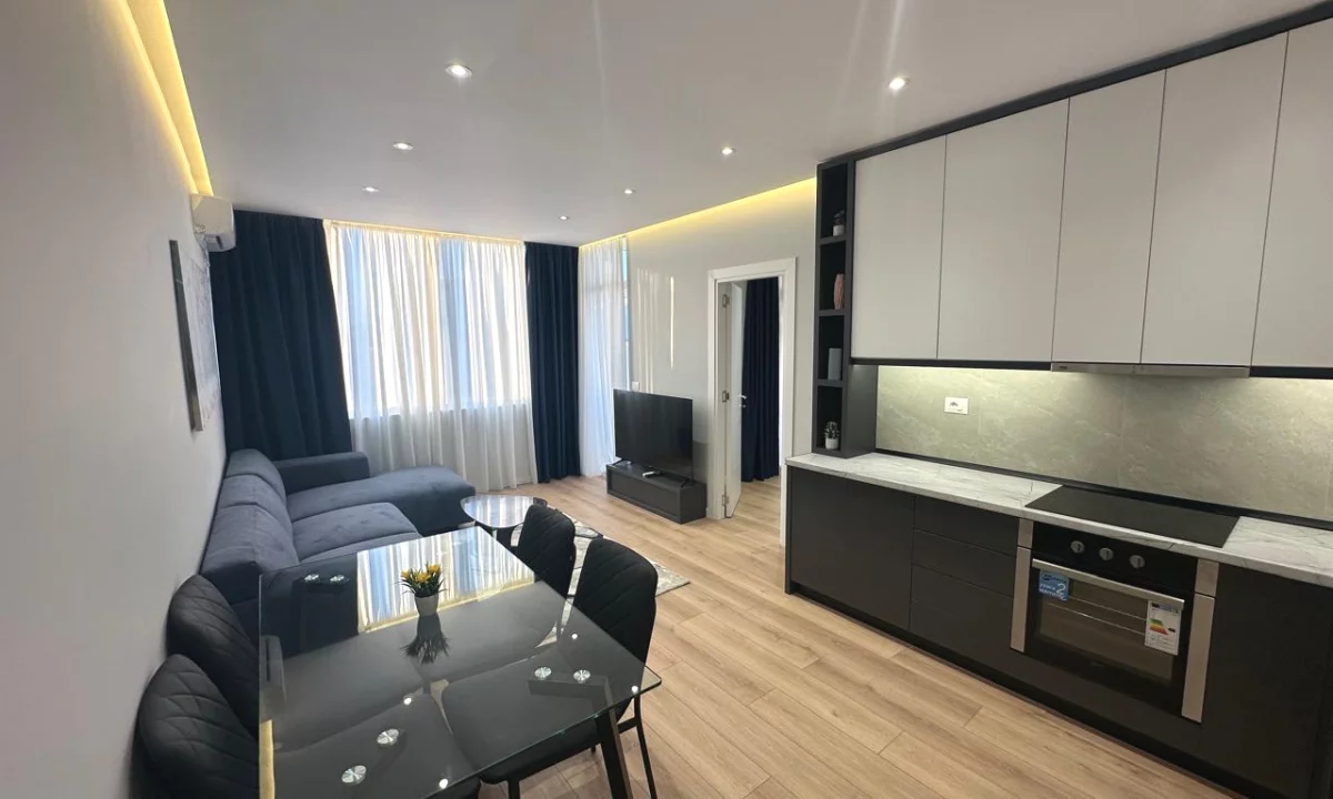 Shtepi ne shitje Apartament ne Tirane, 1+1, Mobilimi E mobiluar, Pagesa 189,000  Euro.