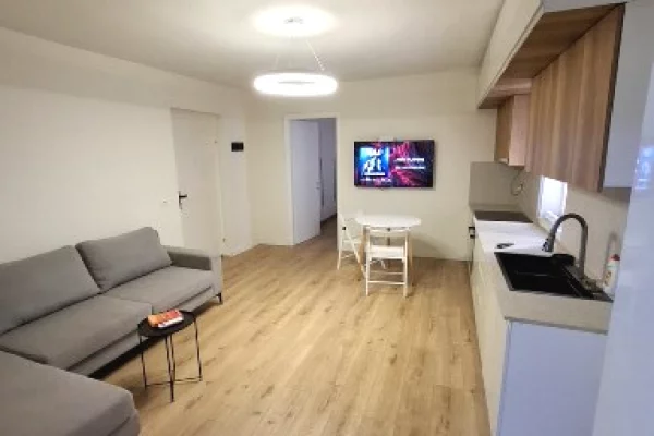 Shtepi me qera Apartament ne Tirane, 2+1, Mobilimi E mobiluar, Pagesa 60,000  Leke.