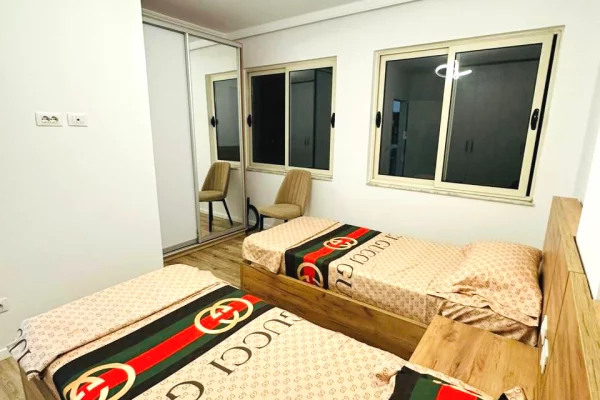 Shtepi me qera Apartament ne Tirane, 1+1, Mobilimi E mobiluar, Pagesa 48,000  Leke.