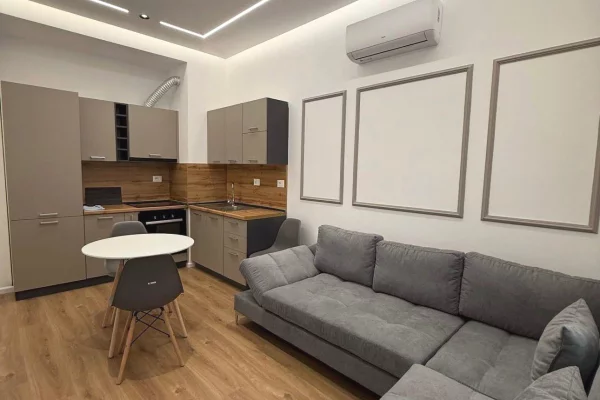 🏢Ne zonen e Ali Demit,Rezidenca Kadiu jepet me qera apartament 1+1,i sapo mobiluar. 450Euro