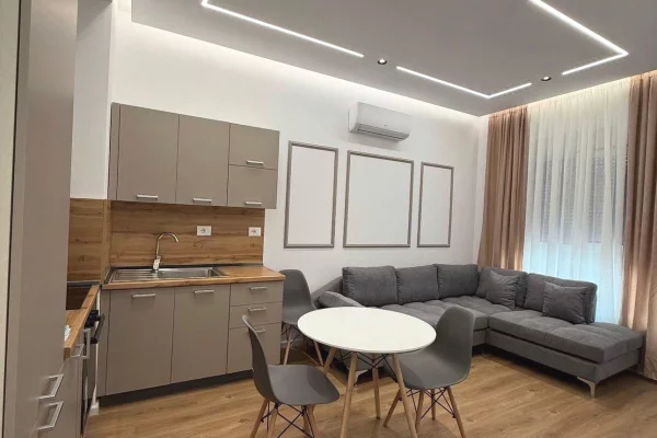 Shtepi me qera Apartament ne Tirane, 1+1, Mobilimi E mobiluar, Pagesa 450  Euro.