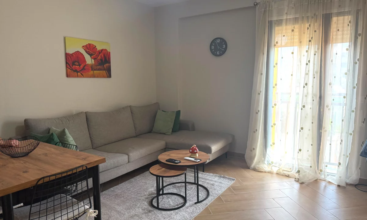 Shtepi me qera Apartament ne Tirane, 1+1, Mobilimi E mobiluar, Pagesa 65,000  Leke.