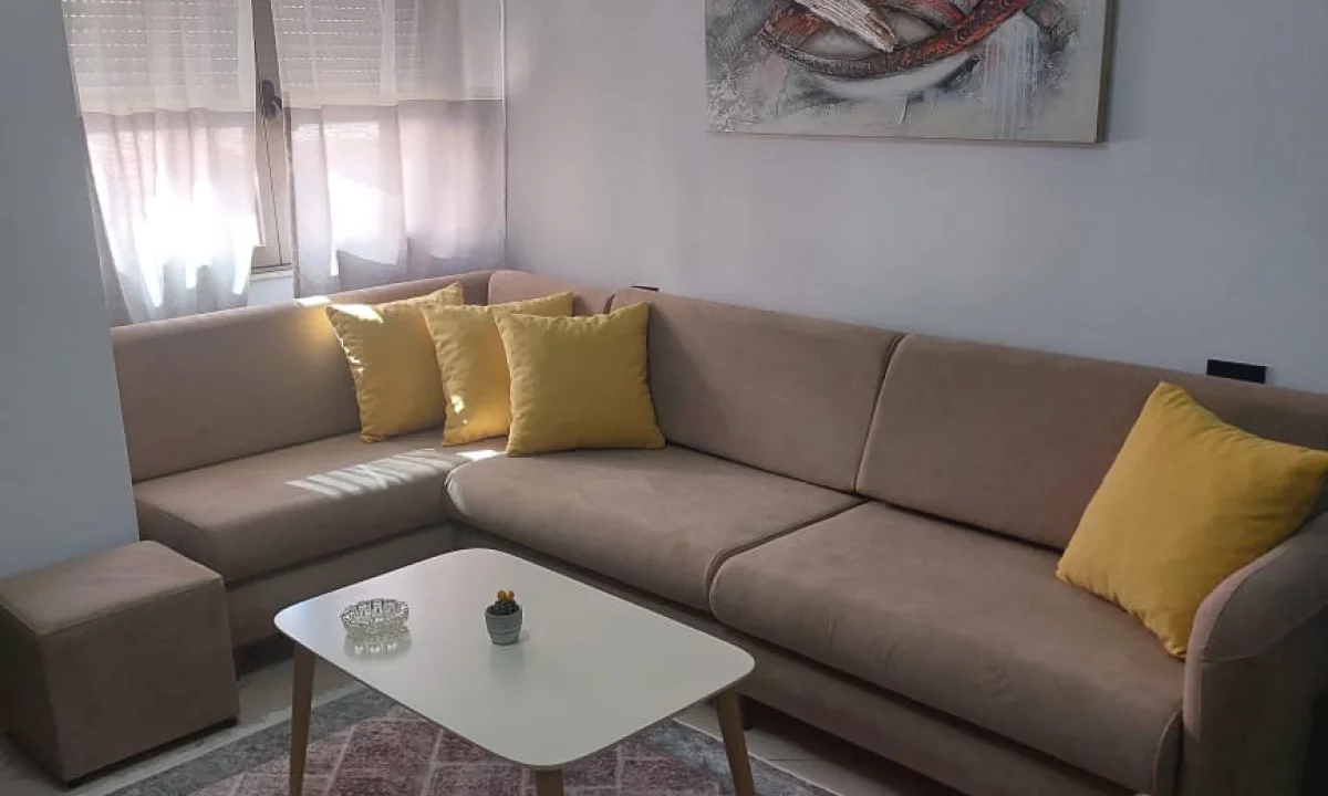 Shtepi me qera Apartament ne Tirane, 1+1, Mobilimi E mobiluar, Pagesa 60,000  Leke.