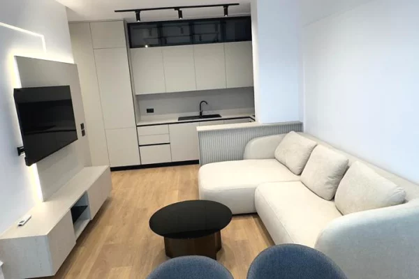 🏢Porcelan jepet me qera apartament 1+1+post parkimi ,i mobiluar. 80,000Leke  (Bruto)