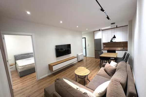 Shtepi me qera Apartament ne Tirane, 1+1, Mobilimi E mobiluar, Pagesa 57,000  Leke.