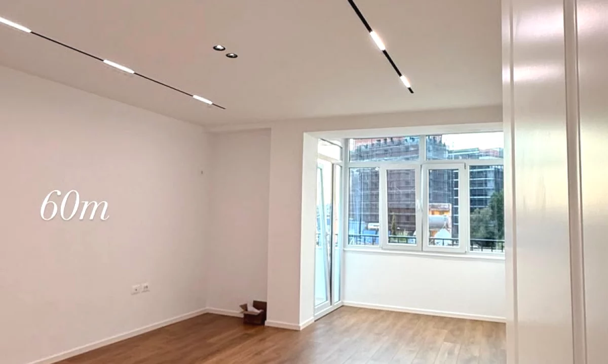 Shtepi ne shitje Apartament ne Tirane, 1+1, Mobilimi Bosh, pa mobiluar, Pagesa 155,000  Euro.