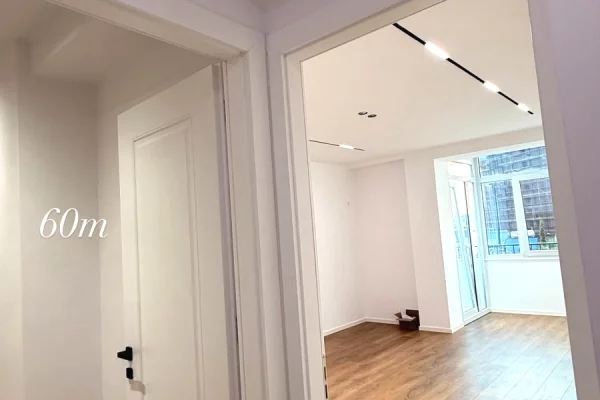 Shtepi ne shitje Apartament ne Tirane, 1+1, Mobilimi Bosh, pa mobiluar, Pagesa 155,000  Euro.