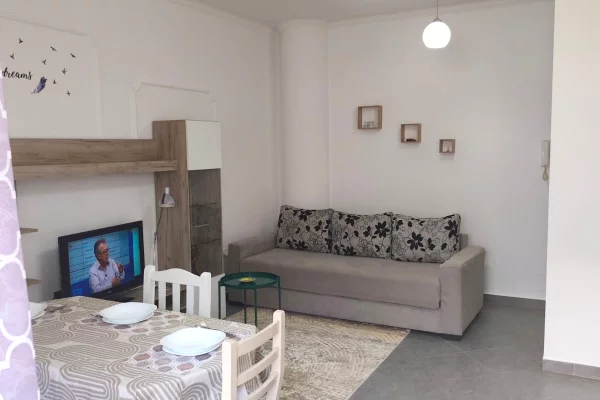 Shtepi me qera Apartament ne Tirane, 1+1, Mobilimi E mobiluar, Pagesa 60,000  Leke.