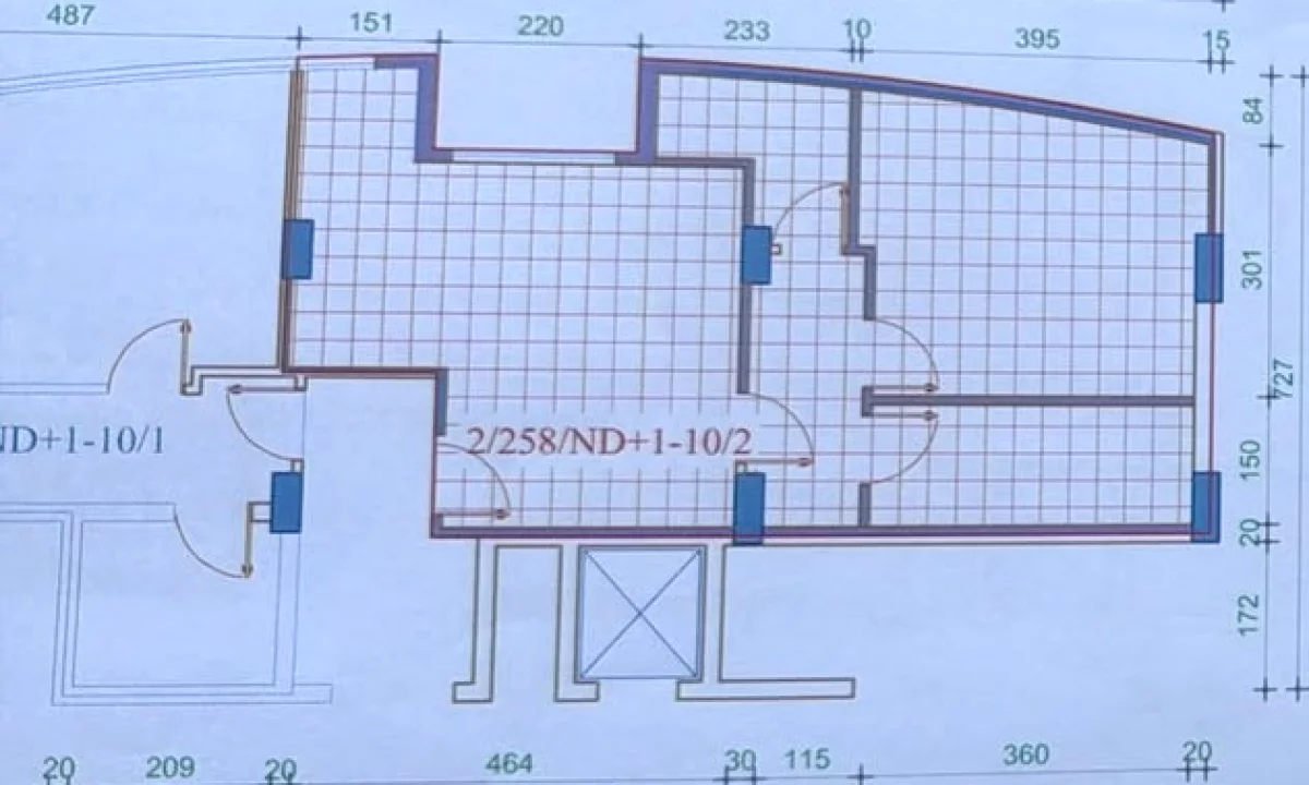Shtepi ne shitje Apartament ne Tirane, 1+1, Mobilimi Bosh, pa mobiluar, Pagesa 174,000  Euro.