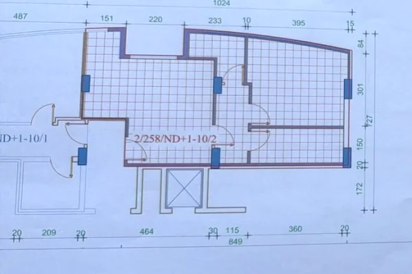 Shtepi ne shitje Apartament ne Tirane, 1+1, Mobilimi Bosh, pa mobiluar, Pagesa 174,000  Euro.