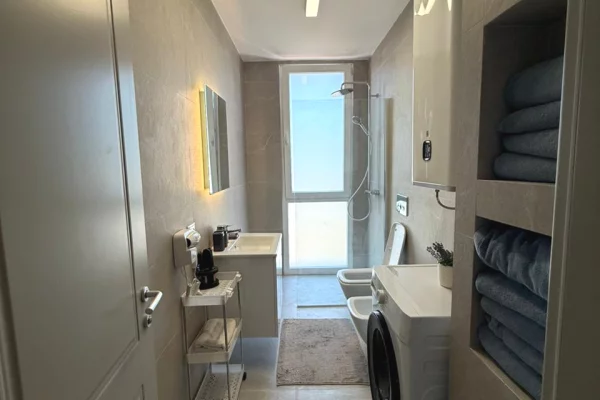 Shtepi me qera Apartament ne Tirane, 1+1, Mobilimi E mobiluar, Pagesa 60,000  Leke.