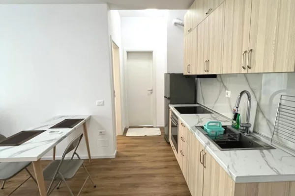 Shtepi me qera Apartament ne Tirane, 1+1, Mobilimi E mobiluar, Pagesa 42,000  Leke.
