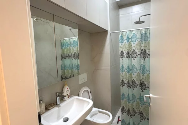 Shtepi me qera Apartament ne Tirane, 1+1, Mobilimi E mobiluar, Pagesa 50,000  Leke.