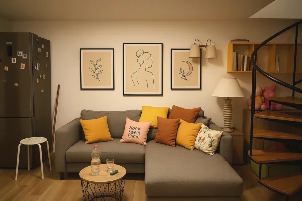 🏢Rruga Siri Kodra,jepet me qera Duplex,1+1, i mobiluar : 55,000 leke