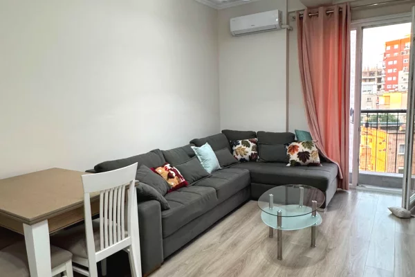 Shtepi me qera Apartament ne Tirane, 1+1, Mobilimi E mobiluar, Pagesa 55,000  Leke.