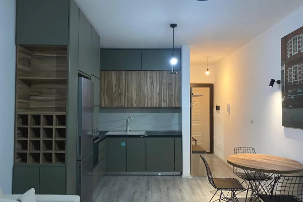 Shtepi me qera Apartament ne Tirane, 1+1, Mobilimi E mobiluar, Pagesa 400  Euro.