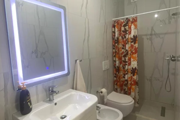 Shtepi me qera Apartament ne Tirane, 2+1, Mobilimi E mobiluar, Pagesa 55,000  Leke.