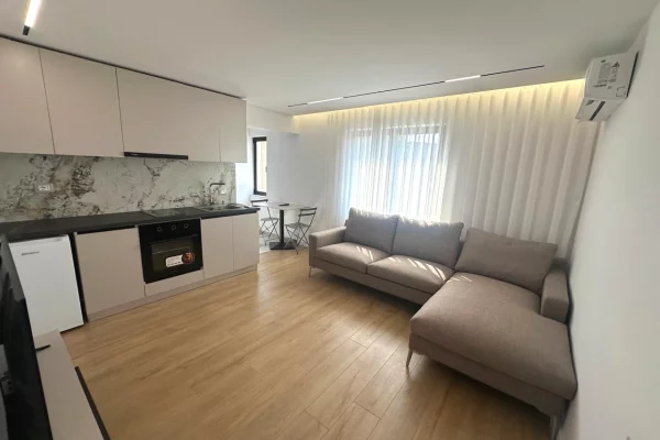 Shtepi ne shitje Apartament ne Tirane, 1+1, Mobilimi E mobiluar, Pagesa 120,000  Euro.