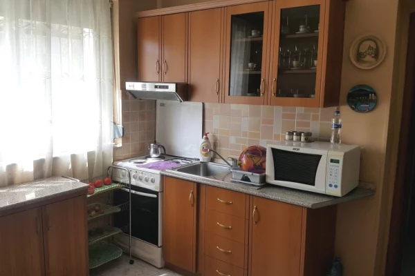 Shtepi me qera Apartament ne Tirane, 1+1, Mobilimi E mobiluar, Pagesa 50,000  Leke.