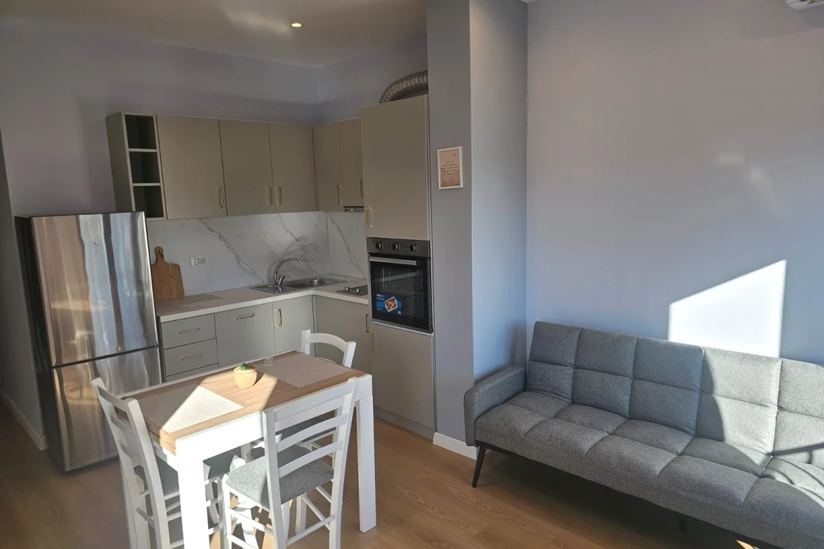 Shtepi me qera Apartament ne Tirane, 1+1, Mobilimi E mobiluar, Pagesa 63,000  Leke.
