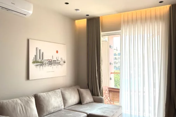Apartment for rent in Tirana 1+1, Furnished
