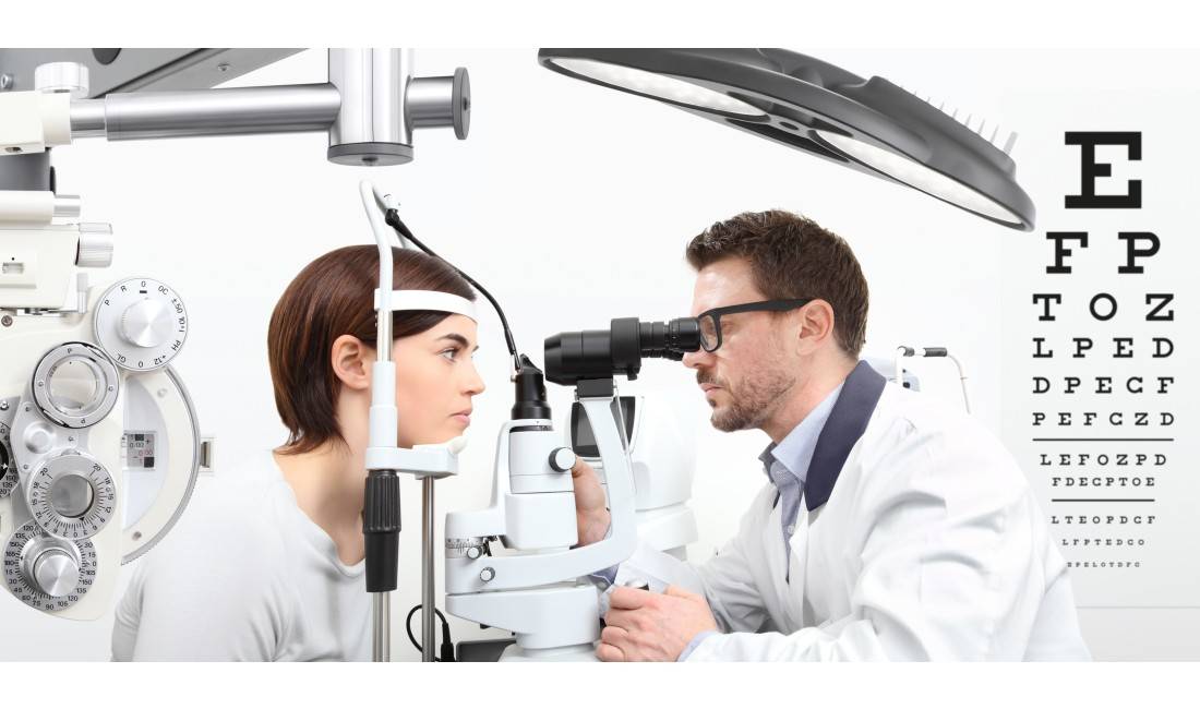 Klinike okuliste ofron sherbime ne vizita okulistike, semundjet e syrit, infeksionet, perdja, tensioni i larte i syrit etj.