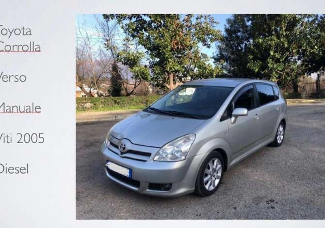 Jepet  me qera Toyota Corrolla duke filluar nga 25 euro dita