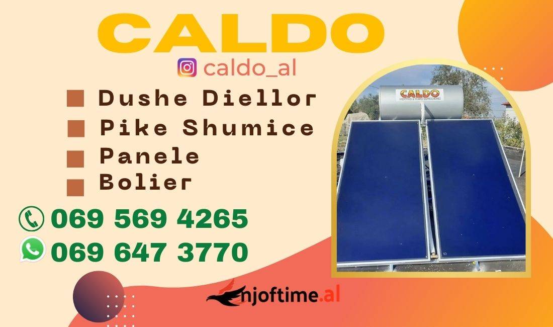 CALDO , Panele diellore 100% Greke me cilesi dhe cmime shume te mira