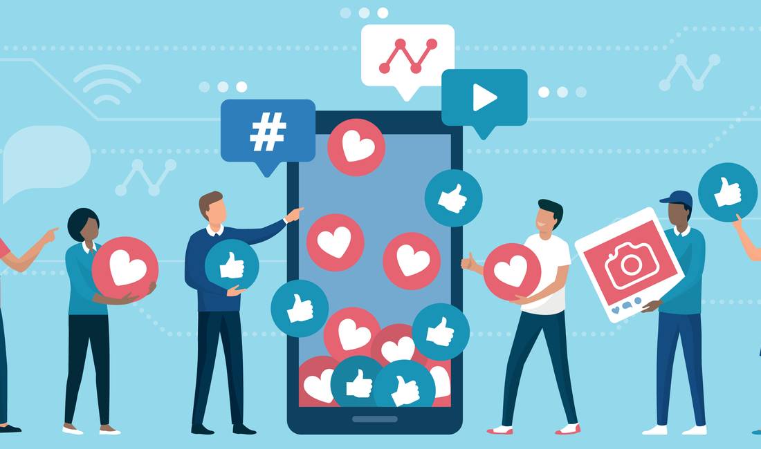 Ofroj sherbime graphic design dhe Social Media Marketing